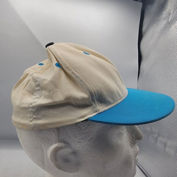 Fox Racing Small Medium White Blue Fitted Hat Motorcycles Motorcross Casual - Picture 4 of 10